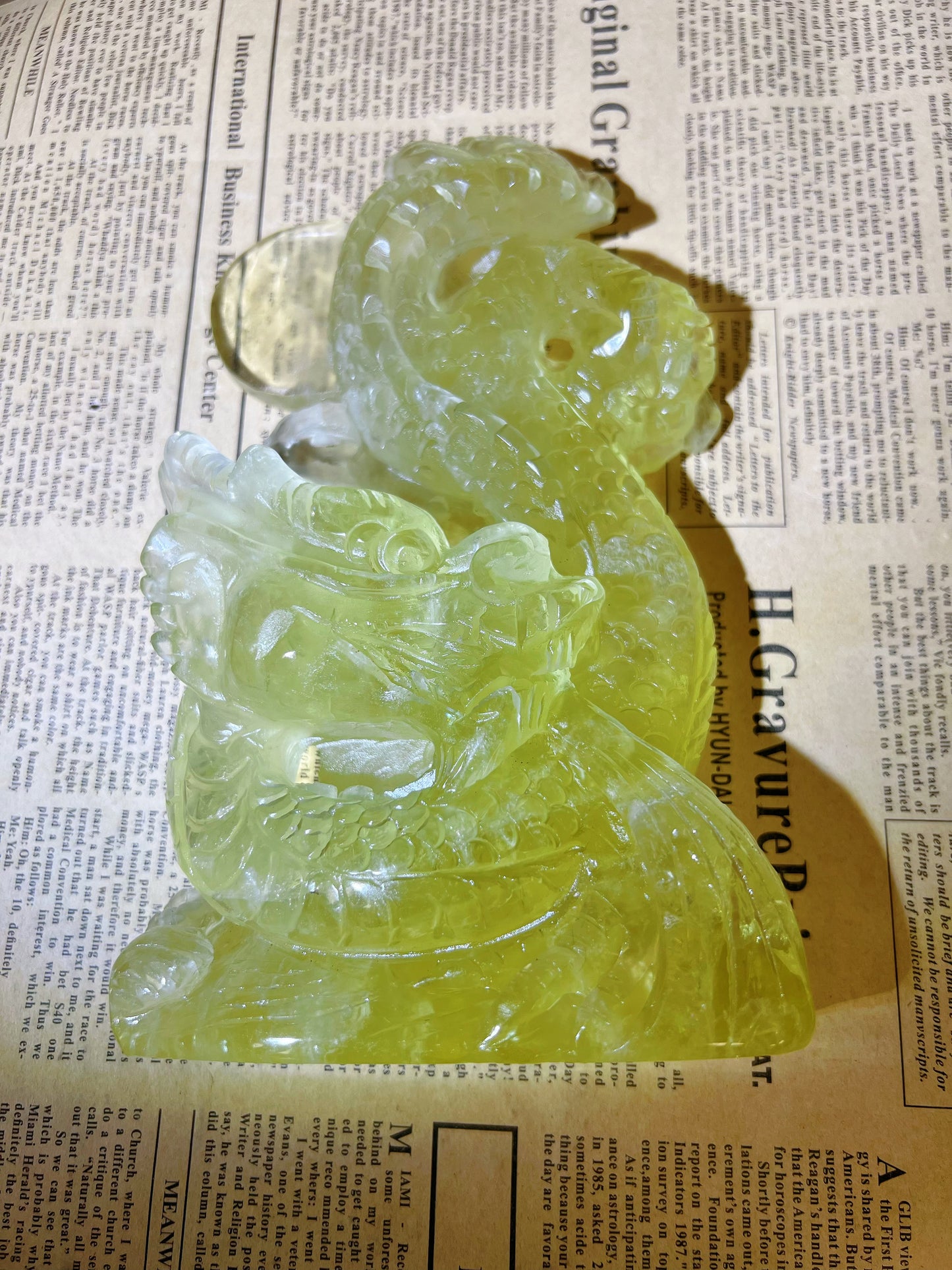 Natural Citrine Heart with Calcite – Premium Crystal Cluster Sculpture